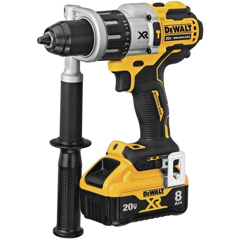 DEWALT DCD998W1 20V MAX* XR 1/2 in. Brushless Hammer Drill/Driver With POWER DETECTTool Technology Kit - Mississauga Hardware Centre IncDEWALTDCD998W1