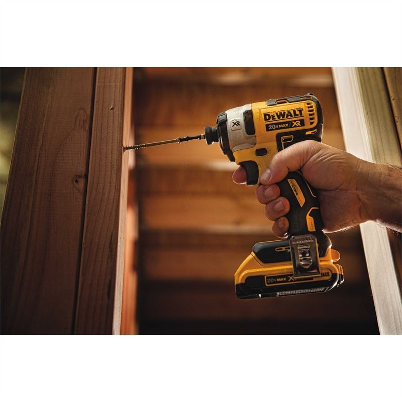 DEWALT DCF887D2 20V MAX* XR 1/4" 3 - Speed Impact Driver Kit (2.0Ah) - Mississauga Hardware Centre IncDEWALTDCF887D2