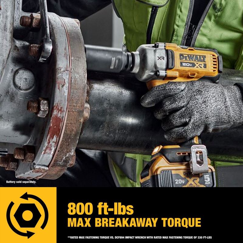 DEWALT DCF891B 20V MAX XR 1/2 in. Mid - Range Impact Wrench with Hog Ring Anvil (Tool Only) - Mississauga Hardware Centre IncDEWALTDCF891B