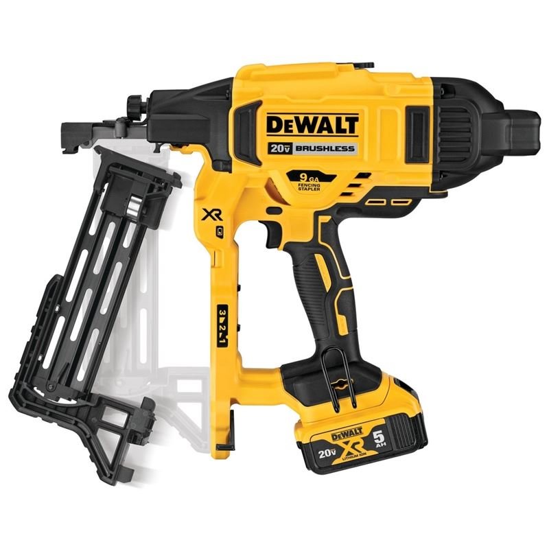 DEWALT DCFS950P2 20V MAX XR 9 GA Cordless Fencing Stapler Kit - Mississauga Hardware Centre IncDEWALTDCFS950P2