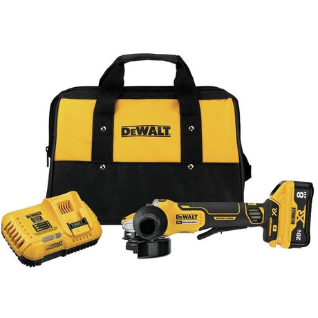 DEWALT DCG415W1 20V MAX* XR Brushless 4 - 1/2 - 5 in. Switch Small Angle Grinder With POWER DETECTTool Technology Kit - Mississauga Hardware Centre IncDEWALTDCG415W1