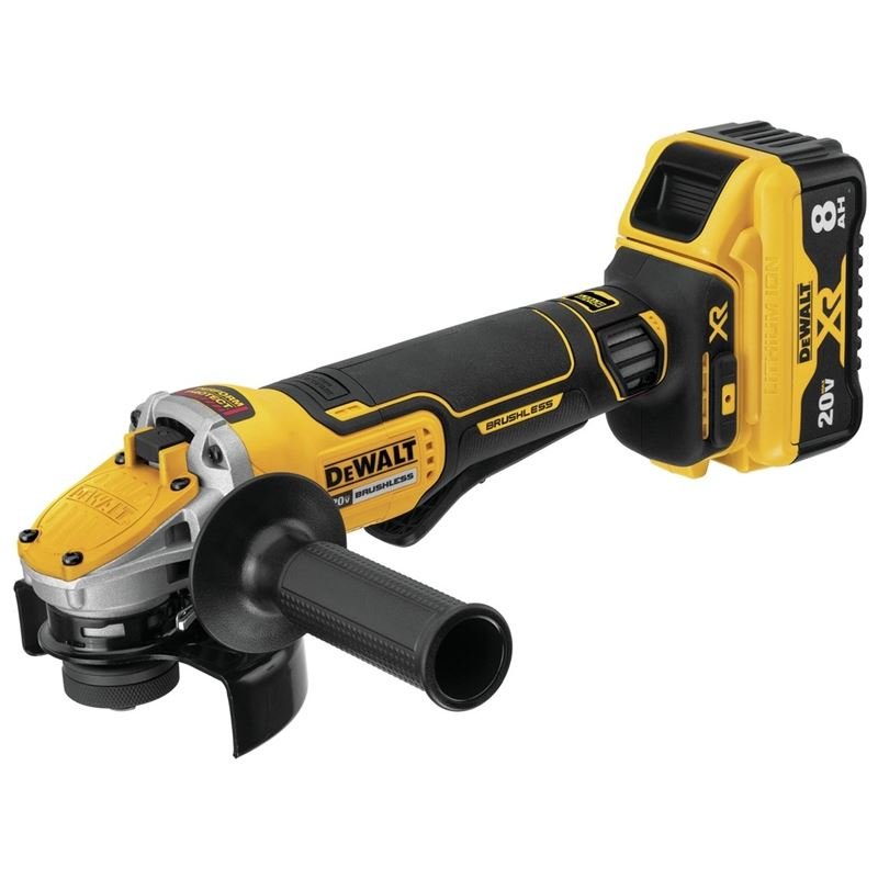 DEWALT DCG415W1 20V MAX* XR Brushless 4 - 1/2 - 5 in. Switch Small Angle Grinder With POWER DETECTTool Technology Kit - Mississauga Hardware Centre IncDEWALTDCG415W1