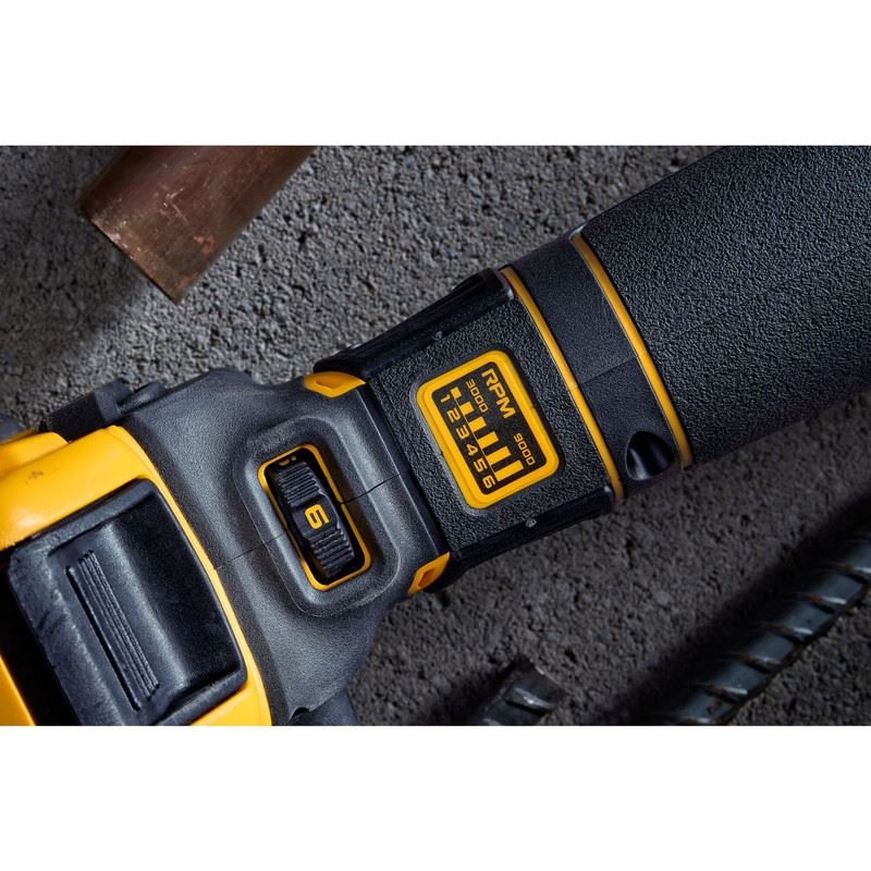 DEWALT DCG416VSB 4.5in/ - 5in 20V MAX Variable Speed Grinder with FLEXVOLT ADVANTAGE - Mississauga Hardware Centre IncDEWALTDCG416VSB