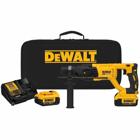 DEWALT DCH133M2 20V Max XR Brushless 1â€ D - Handle Rotary Hammer - Mississauga Hardware Centre IncDEWALTDCH133M2