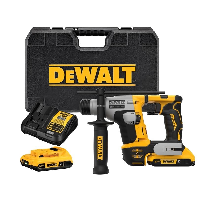 DEWALT DCH172D2 ATOMIC 20V MAX 5/8 IN. BRUSHLESS CORDLESS SDS PLUS ROTARY HAMMER KIT - Mississauga Hardware Centre IncDEWALTDCH172D2