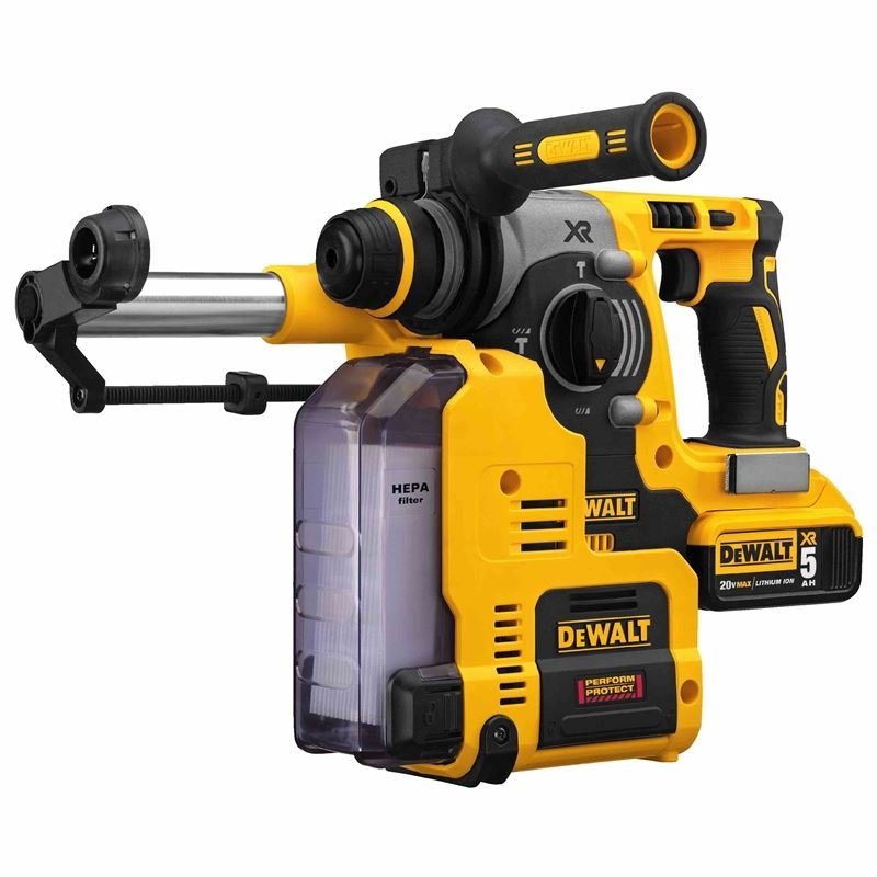 DEWALT DCH273P2DH 20V Max XR Brushless 1" L - Shape SDS Plus Rotary Hammer Kit with On Board Dust Extractor - Mississauga Hardware Centre IncDEWALTDCH273P2DHO