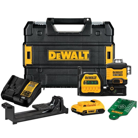 DEWALT DCLE34030G 20V MAX 3 x 360 Green Laser Kit - Mississauga Hardware Centre IncDEWALTDCLE34030G