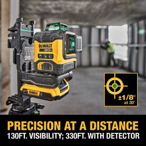 DEWALT DCLE34031D1 20V 3x360 Line Laser Kit - Mississauga Hardware Centre IncDEWALTDCLE34031D1