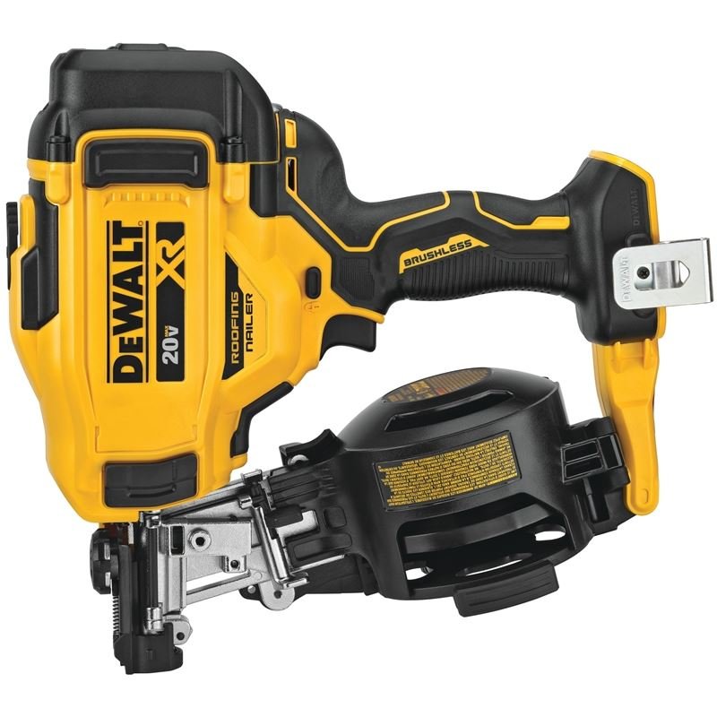 DEWALT DCN45RNB 20V MAX 15deg Cordless Coil Roofing Nailer - Mississauga Hardware Centre IncDEWALTDCN45RNB