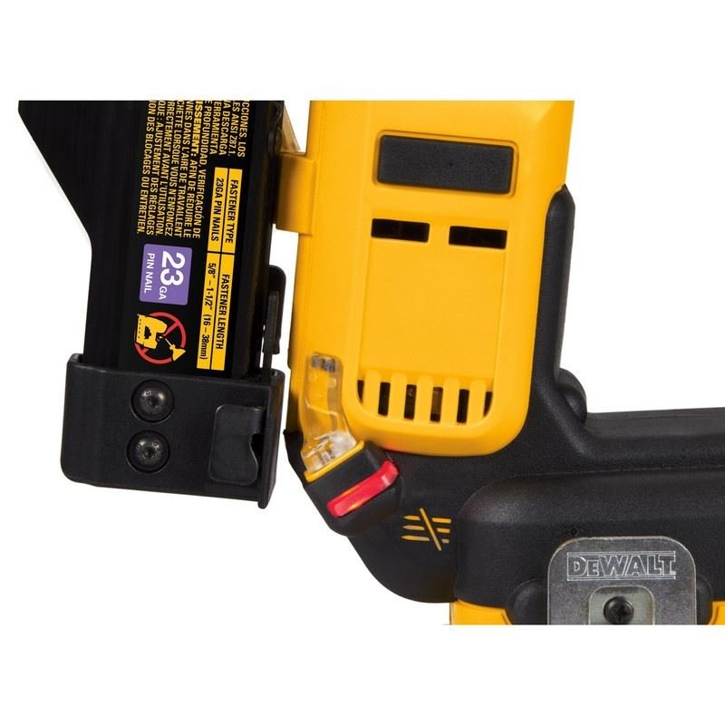 DEWALT DCN623B ATOMIC COMPACT SERIES 20V MAX Brushless Cordless 23 Ga. Pin Nailer (Tool Only) - Mississauga Hardware Centre IncDEWALTDCN623B