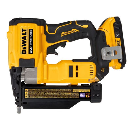 DEWALT DCN623D1 20V MAX XR, 23 GAUGE PIN NAILER - (2.0AH) W/ 1 BATTERY AND BAG - Mississauga Hardware Centre IncDEWALTDCN623D1