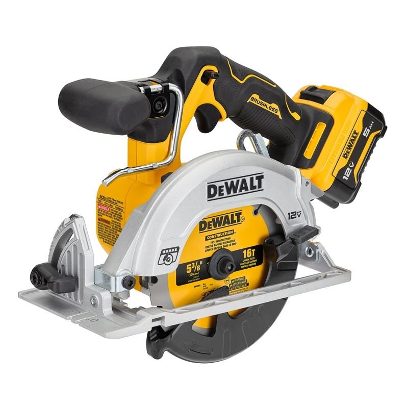 DEWALT DCS512J1 XTREME 12V MAX 5 - 3/8 IN. BRUSHLESS CORDLESS CIRCULAR SAW KIT - Mississauga Hardware Centre IncDEWALTDCS512J1