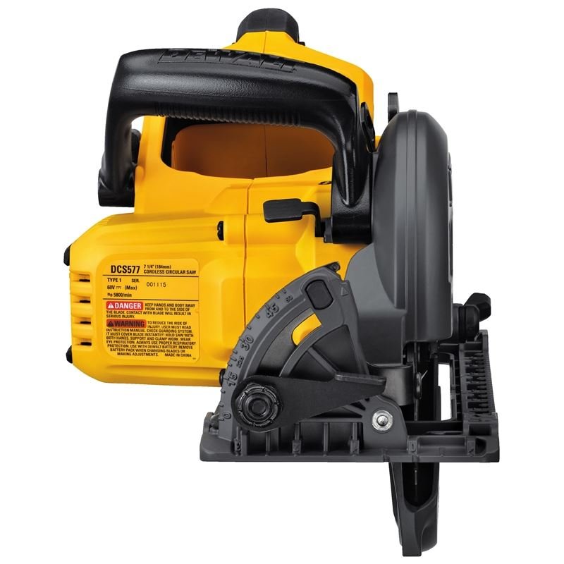 DEWALT DCS577B FLEXVOLTÂ® 60V MAX* 7 - 1/4 in. Cordless Worm Drive Style Saw (Bare) - Mississauga Hardware Centre IncDEWALTDCS577B