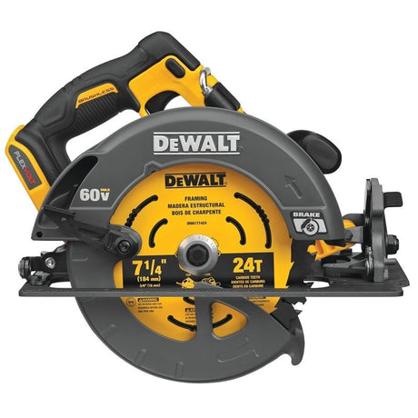 DEWALT DCS578B FLEXVOLT 60V MAX* Brushless 7 - 1/4 in. Cordless Circular Saw with Brake (Tool Only) - Mississauga Hardware Centre IncDEWALTDCS578B