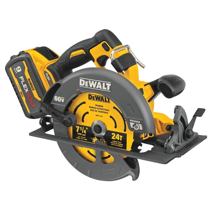 DEWALT DCS578X1 FLEXVOLT 60V MAX BRUSHLESS 7 - 1/4 IN. CORDLESS CIRCULAR SAW WITH BRAKE KIT - Mississauga Hardware Centre IncDEWALTDCS578X1