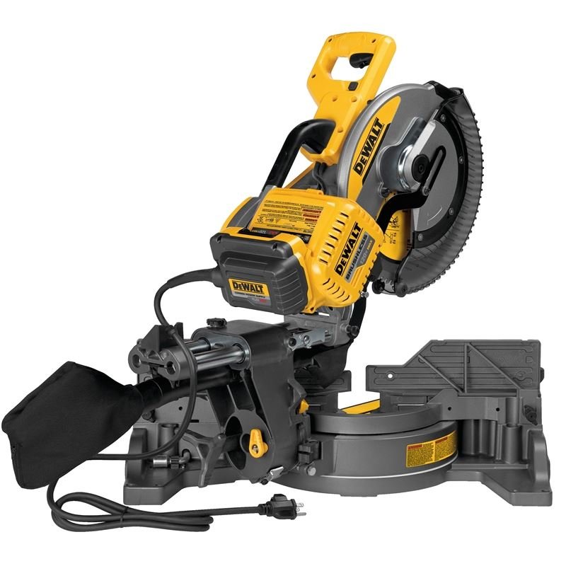 DEWALT DHS790AB 12in (305MM) 120V MAX* DOUBLE BEVEL SLIDING COMPOUND MITER SAW WITH CUTLINE(TM) BLADE POSITIONING SYSTEM (INCLUDES 120V ADAPTER) - Mississauga Hardware Centre IncDEWALTDHS790AB