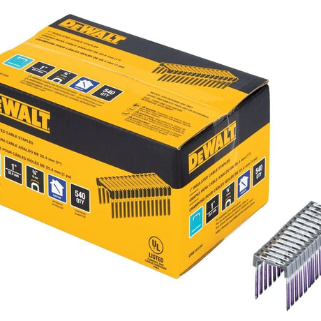 DEWALT DRS18100 1in INSULATED CABLE STAPLES - Mississauga Hardware Centre IncDEWALTDRS18100