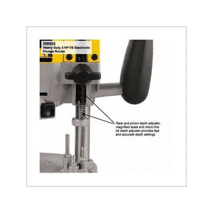 DEWALT | DW625 Heavy - Duty 3HP Maximum Motor HP EVS Plunge Router - Mississauga Hardware Centre IncDEWALTDW625