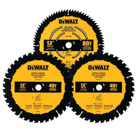 DEWALT DWA112CMB3 3 - Pack 12in General Purpose Blades - Mississauga Hardware Centre IncDEWALTDWA112CMB3