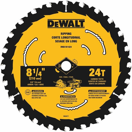 DEWALT DWA181440 8 - 1/4 in. Circular Saw Blades - Mississauga Hardware Centre IncDEWALTDWA181440