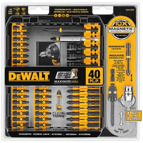 DEWALT DWA2T40IR 40 - Pc. IMPACT READY Screwdriving Set - Mississauga Hardware Centre IncDEWALTDWA2T40IRC