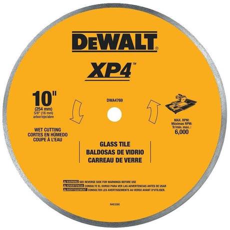 DeWalt DWA4769 10 in Continuous Rim Glass and Tile Blade - Mississauga Hardware Centre IncDEWALTDWA4769