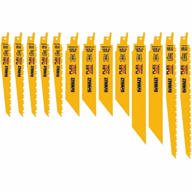 DEWALT DWAFV413SET 13PC Reciprocating Saw Blade Set - Mississauga Hardware Centre IncDEWALTDWAFV413SET