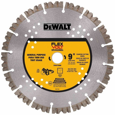 DEWALT DWAFV8900 FLEXVOLT Diamond Cutting Wheel - Mississauga Hardware Centre IncDEWALTDWAFV8900