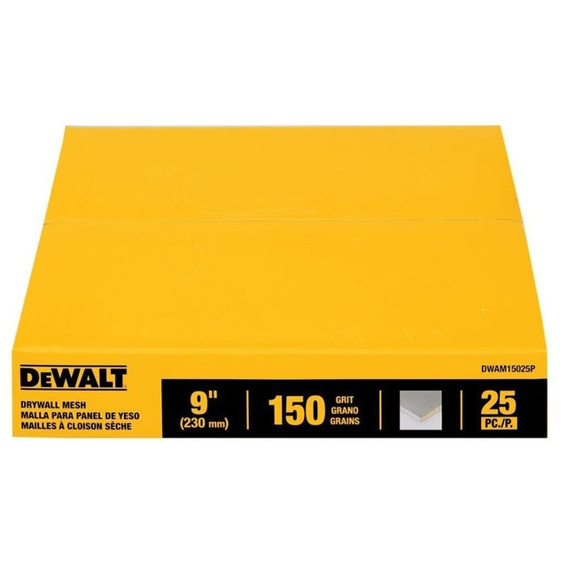 DeWalt DWAM15025P 9 IN DRYWALL MESH DISC 120 GRIT - Mississauga Hardware Centre IncDEWALTDWAM15025P
