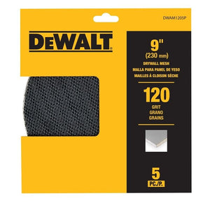 DEWALT DWAM24025P 240 grit 9 in Drywall Mesh - 25pk - Mississauga Hardware Centre IncDEWALTDWAM24025P