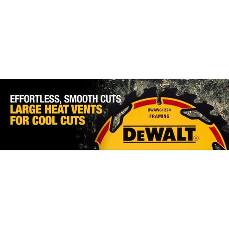 DEWALT DWAW61224 6 - 1/2in 24T ELITE SERIES Circular Saw Blade - Mississauga Hardware Centre IncDEWALTDWAW61224