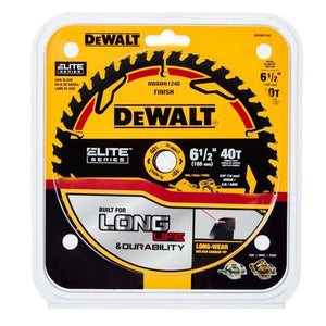 DEWALT DWAW61240 6 - 1/2in 40T ELITE SERIES BLADE - Mississauga Hardware Centre IncDEWALTDWAW61240