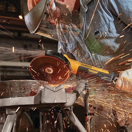 DEWALT DWE43840CN 7 in. Brushless Small Angle Grinder, Rat Tail, with Kickback Brake, No Lock, Pipeline Cover - Mississauga Hardware Centre IncDEWALTDWE43840CN