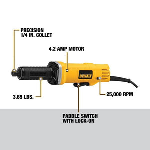 DEWALT DWE4887N 1 - 1/2 in. (40mm) Die Grinder, No Lock - On - Mississauga Hardware Centre IncDEWALTDWE4887N
