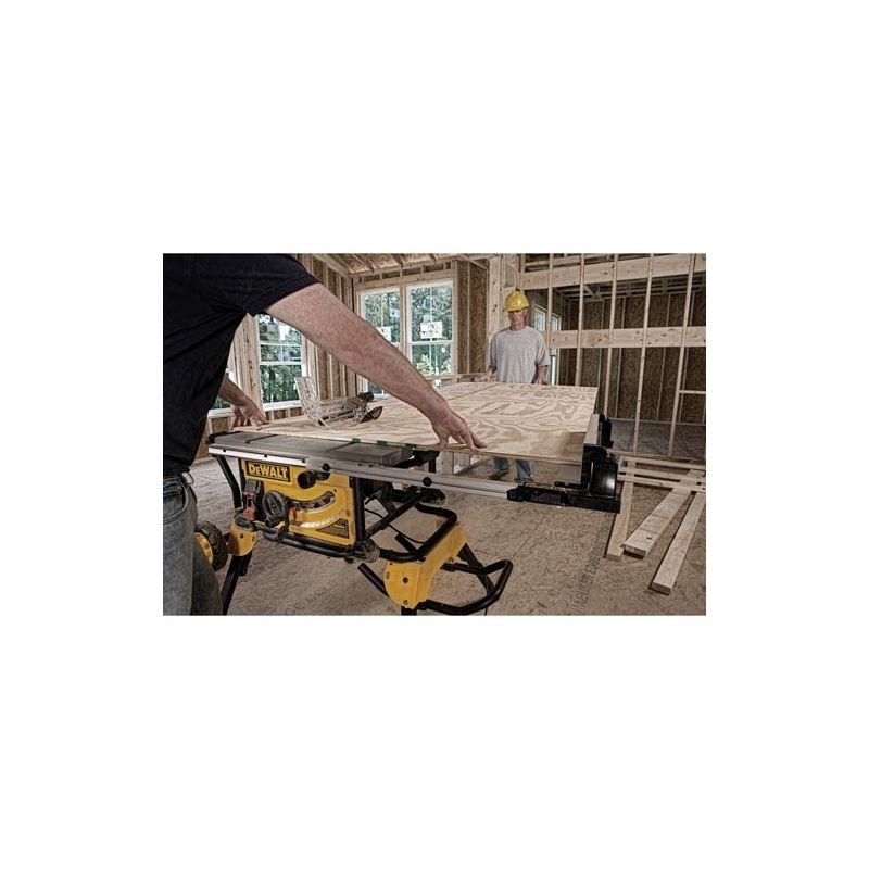 DEWALT | DWE7491rs 10" Jobsite Table Saw 32 - 1/2" (82.5cm) Rip Capacity, and a Rolling Stand - Mississauga Hardware Centre IncDEWALTDWE7491RS