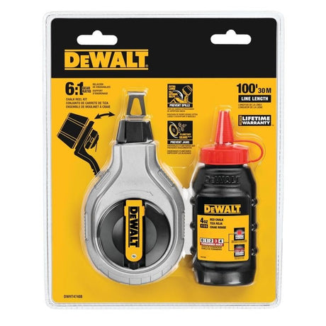 DEWALT DWHT47408 Chalk Reel Kit - 6:1 - Mississauga Hardware Centre IncDEWALTDWHT47408
