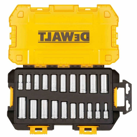 DEWALT DWMT73812 20 Piece 3/8 in Drive Deep Combination Socket Set - Mississauga Hardware Centre IncDEWALTDWMT73812
