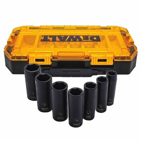 DEWALT DWMT74736 7 Piece 1/2 in Drive Deep Impact Socket Set - Mississauga Hardware Centre IncDEWALTDWMT74736