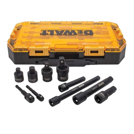 DEWALT DWMT74741 10pc 3/8 in and 1/2 in Drive Impact Socket Accessory Set - Mississauga Hardware Centre IncDEWALTDWMT74741