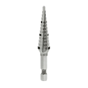 Diablo 1/4 in. â€‘ 1/2 in. 13 Step Impact Step Drill Bit - Mississauga Hardware Centre Inc
