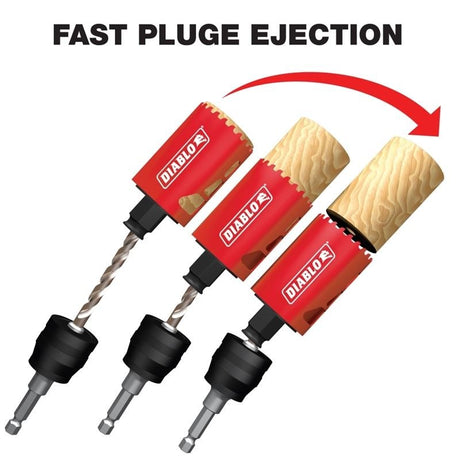 Diablo 16 pc Hole Saw Set - Mississauga Hardware Centre IncDIABLODHS16SEL