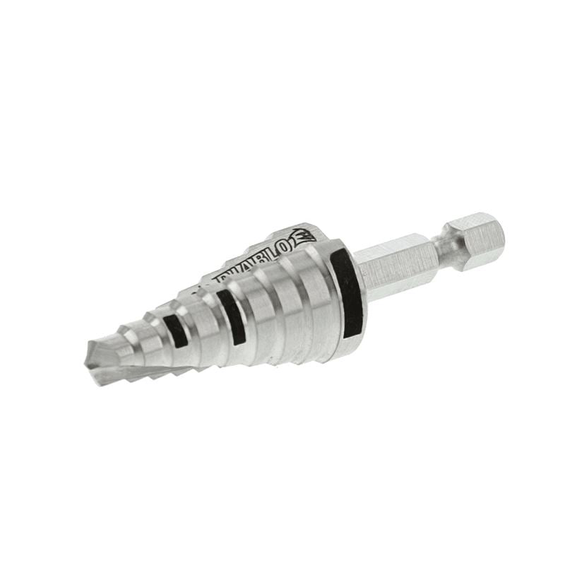Diablo 3/8 in. â€‘ 3/4 in. 9 Step Impact Step Drill Bit - Mississauga Hardware Centre Inc