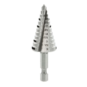 Diablo 3/8 in. â€‘ 7/8 in. 12 Step Impact Step Drill Bit - Mississauga Hardware Centre Inc