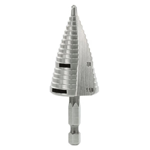 Diablo 7/8 in. â€‘ 1â€‘1/8 in. 17 Step Impact Step Drill Bit - Mississauga Hardware Centre Inc