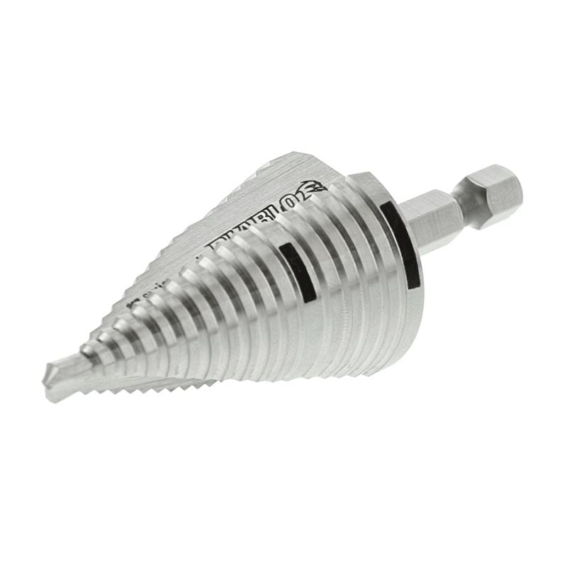 Diablo 7/8 in. â€‘ 1â€‘1/8 in. 17 Step Impact Step Drill Bit - Mississauga Hardware Centre Inc