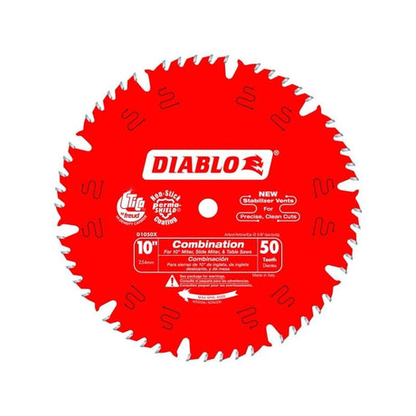 Diablo D1050X 10 in. x 50 Tooth Combination Saw Blade - Mississauga Hardware Centre IncFREUDD1050X