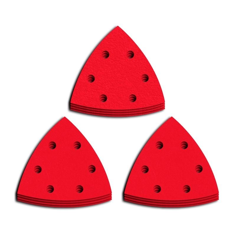 Diablo DCT334ASTH12G 3 - 3/4 Inch Oscillating Detail Triangle Sanding Sheet Assorted Grit 12 - Pack - Mississauga Hardware Centre Inc