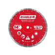 Diablo DMADS1400 14 in. Diamond Segmented Cut - Off Discs for Masonry - Mississauga Hardware Centre Inc