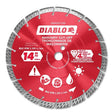 Diablo DMADST1400 14 in. Diamond Segmented Turbo Cut - Off Discs for Masonry - Mississauga Hardware Centre Inc