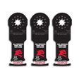 Diablo DOS125BW3 1 - 1/4 in. Starlock Bi - Metal Oscillating Blades for Nail - Embedded Wood (3 - Pack) - Mississauga Hardware Centre Inc